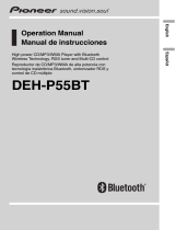 Pioneer DEH-P55BT User manual