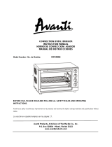 Avanti OCR43SS User manual