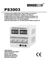 HQ-Power PS3003 User manual
