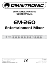 Omnitronic EM-260 User manual