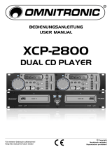 Omnitronic XCP-2800 User manual