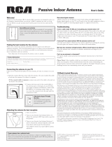 RCA ANT122R User manual