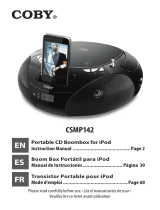 COBY electronic CSMP142BLK User manual