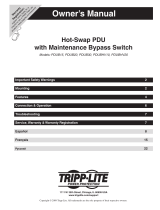 Tripp Lite PDUB30 Owner's manual