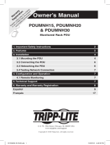 Tripp Lite PDUMNH30 Owner's manual