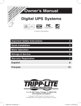 Tripp Lite SMART1000LCDTAA Owner's manual