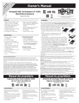 Tripp Lite U257-025 Owner's manual