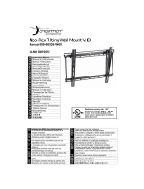 Ergotron Neo-Flex Tilting Wall Mount, VHD User manual