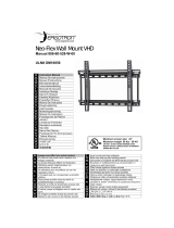 Ergotron Neo-Flex Wall Mount, VHD User manual