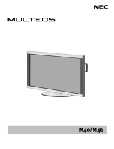NEC M40B-AV User manual