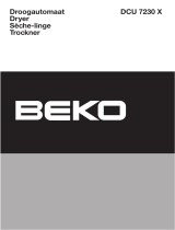 Beko DCU7230X User manual