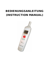 TFA Sound Level Meter SL328 User manual