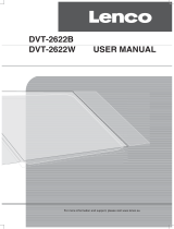 Lenco DVT-2622 User manual