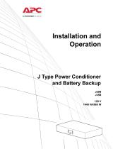 APC 120 V User manual