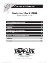 Tripp Lite Switched Rack PDUs Owner's manual