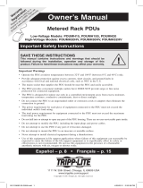Tripp Lite Metered Rack PDU Owner's manual