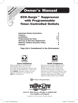 Tripp Lite Eco Surge Suppressors Owner's manual
