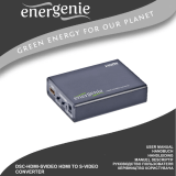 Energenie DSC-HDMI-SVIDEO User manual
