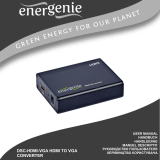 Energenie DSC-HDMI-VGA User manual