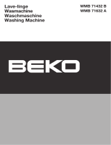 Beko WMB 71432 B Owner's manual