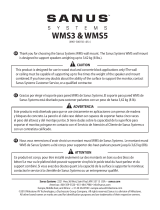 Sanus Systems WMS3 User manual