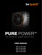 BE QUIET! Pure Power L8 CM 730W User manual