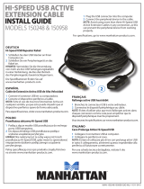 Manhattan 40m USB cable Installation guide