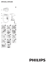 Philips hp 6400 satinelle User manual