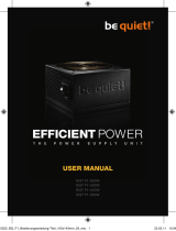 BE QUIET! Efficient Power F1 600W User manual