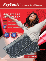 KeySonic KSK-3201 RF Datasheet