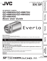 JVC EVERIO GZ-HM670U User manual