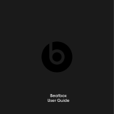 Beats by Dr. Dre beatbox Owner's manual