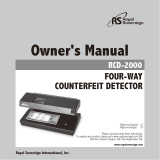 Royal Sovereign RCD-2000 User manual