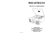 Ricatech RMC150 Operating instructions