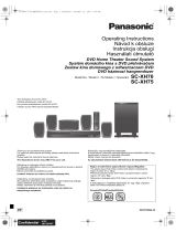 Panasonic SCXH75EP Owner's manual