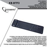Gembird KB-BTF3-B-US User manual