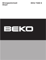 Beko DCU 7430 X User manual