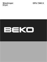 Beko DPU 7380 X User manual