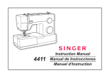 SINGER 4411 User manual