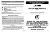 Lasko Products 5307 User manual