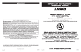 Lasko 5165 User manual