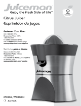 Juiceman JCJ150S Owner's manual
