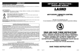 Lasko 3637 User manual