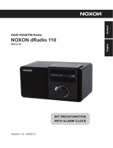 NOXON dRadio 110 Owner's manual