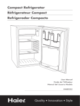 Haier Compact Refrigerator User manual