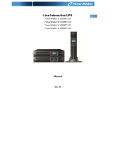 BlueWalker PowerWalker VI 1000RT LCD/UK User manual