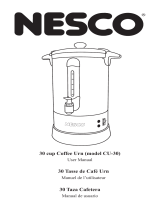 Nesco CU-30 User manual