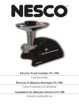 Nesco 400 Watt Food Grinder Operating instructions
