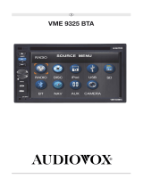 Audiovox VME 9325 BTA User manual