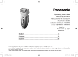 Panasonic 6-in-1 Wet/Dry Epilator Operating instructions